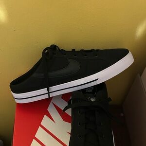 Nike Black and White Sneakers